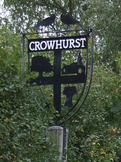 Photo of Crowhurst sign