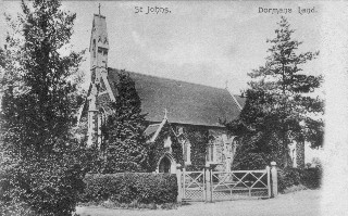 Old Postcard of Dormansland Church