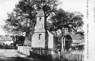 Old Postcard of St Peter's Cross, Lingfield